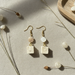 Poria Cocos Earring